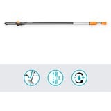 GARDENA Cleansystem manico telescopico M-XL, 155 - 260cm, Impugnatura 