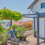GARDENA Cleansystem manico telescopico M-XL, 155 - 260cm, Impugnatura 