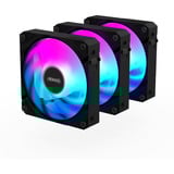 GIGABYTE AORUS EZ CHAIN FAN 120 (3-Pack) Scheda madre Ventilatore 12 cm Nero 3 pz, Ventola Nero, Ventilatore, 12 cm, Nero