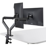 HAGOR 8716 supporto da tavolo per Tv a schermo piatto 68,6 cm (27") Nero Scrivania, Base per monitor grigio scuro, Morsa, 38,1 cm (15"), 68,6 cm (27"), 100 x 100 mm, Regolazione altezza, Nero