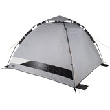 High Peak Tenda da spiaggia Calida 80 argento/grigio