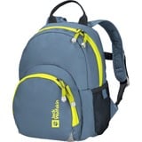 Jack Wolfskin 2003763_1325_OS, Zaino blu/giallo fluo