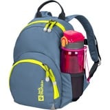 Jack Wolfskin 2003763_1325_OS, Zaino blu/giallo fluo