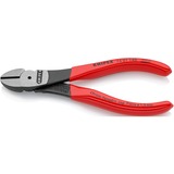 KNIPEX 74 01 140 pinza Pinze da taglio diagonale rosso, Pinze da taglio diagonale, Acciaio al cromo vanadio, Plastica, Rosso, 14 cm, 131 g