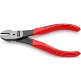 KNIPEX 74 01 140 pinza Pinze da taglio diagonale rosso, Pinze da taglio diagonale, Acciaio al cromo vanadio, Plastica, Rosso, 14 cm, 131 g