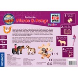 KOSMOS Puzzle di conoscenza WAS IST WAS Junior: Scopri la fattoria dei pony 