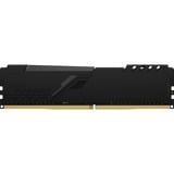 Kingston FURY FURY Beast memoria 16 GB 2 x 8 GB DDR4 3600 MHz Nero, 16 GB, 2 x 8 GB, DDR4, 3600 MHz, 288-pin DIMM