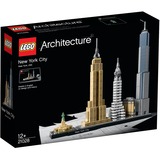 LEGO Architecture New York City Set da costruzione, 12 anno/i, 598 pz, 657 g