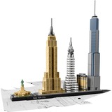 LEGO Architecture New York City, Giochi di costruzione Set da costruzione, 12 anno/i, 598 pz, 657 g