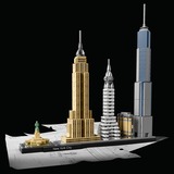 LEGO Architecture New York City, Giochi di costruzione Set da costruzione, 12 anno/i, 598 pz, 657 g