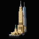 LEGO Architecture New York City, Giochi di costruzione Set da costruzione, 12 anno/i, 598 pz, 657 g
