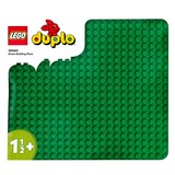 LEGO DUPLO Base verde, Giochi di costruzione verde, Set da costruzione, 1,5 anno/i, Plastica, 1 pz, 287 g