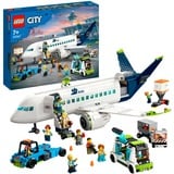 LEGO City 60367 Aereo Passeggeri, Modellino di Aeroplano Giocattolo da Costruire con 9 Minifigure e Veicoli dell'Aeroporto, Giochi di costruzione Modellino di Aeroplano Giocattolo da Costruire con 9 Minifigure e Veicoli dell'Aeroporto, Set da costruzione, 7 anno/i, Plastica, 913 pz, 1,92 kg