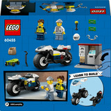 LEGO City Inseguimento della moto della Polizia, Giochi di costruzione Set da costruzione, 4 anno/i, Plastica, 65 pz, 158 g