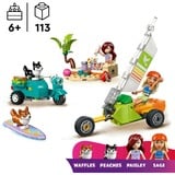 LEGO Friends Avventure canine su windskate e sidecar, Giochi di costruzione Set da costruzione, 6 anno/i, Plastica, 113 pz, 144 g