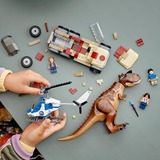 LEGO Jurassic World L’inseguimento del dinosauro Carnotaurus, Giochi di costruzione Set da costruzione, 7 anno/i, Plastica, 240 pz, 596 g