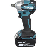Makita Avvitatore a impulsi a batteria DTW210RFJ, 18 Volt blu/Nero