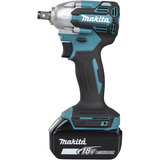 Makita Avvitatore a impulsi a batteria DTW210RFJ, 18 Volt blu/Nero