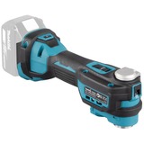 Makita Utensile multifunzione a batteria DTM52Z, 18 Volt, Strumento multi funzione blu/Nero