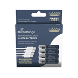 MediaRange Batteria USB-C Li-Ion, Mignon AA I 1.5V | 500 mAh, confezione da 4 