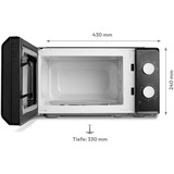Medion MD11475, Forno a microonde Nero