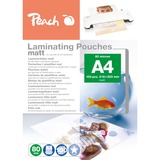 Peach S-PP580-22 pellicola per plastificatrice 100 pz, Film Opaco, A4, 216 mm, 303 mm, 100 pz