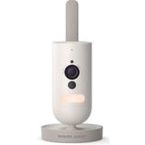 Philips Connected SCD921/26 Baby monitor connesso, Babyphone bianco, 1920 x 1080 Pixel, 400 m, Android, iOS, Wi-Fi, 2.4 GHz, Macchina fotografica