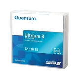 Quantum MR-L8MQN-01 supporto di archiviazione di backup Nastro dati vuoto 12000 GB LTO 1,27 cm, Streamer-Medium Nastro dati vuoto, LTO, 12000 GB, 30000 GB, 2,5:1, Rosso