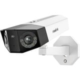 Reolink Duo Series P730 Pallottola (forma) Telecamera di sicurezza IP Esterno 4608 x 1728 Pixel Parete, Telecamera di sorveglianza bianco/Nero, Telecamera di sicurezza IP, Esterno, Cablato, Google Assistant, 560 lm, 6500 K