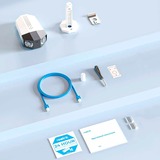 Reolink Duo Series P730 Pallottola (forma) Telecamera di sicurezza IP Esterno 4608 x 1728 Pixel Parete, Telecamera di sorveglianza bianco/Nero, Telecamera di sicurezza IP, Esterno, Cablato, Google Assistant, 560 lm, 6500 K
