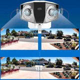 Reolink Duo Series P730 Pallottola (forma) Telecamera di sicurezza IP Esterno 4608 x 1728 Pixel Parete, Telecamera di sorveglianza bianco/Nero, Telecamera di sicurezza IP, Esterno, Cablato, Google Assistant, 560 lm, 6500 K
