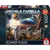 Schmidt Spiele Michele Farella: Mondi infiniti - Missioni spaziali, Puzzle 