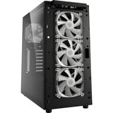 Sharkoon TG6M RGB Tower Nero, Chassis Tower Nero, Tower, PC, Nero, ATX, micro ATX, Mini-ITX, Giocare, Multi