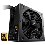 Sharkoon WPM Gold ZERO alimentatore per computer 750 W 24-pin ATX ATX Nero, Alimentatore PC Nero, 750 W, 100 - 240 V, 47 - 63 Hz, 10 A, Attivo, 120 W