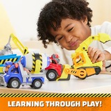 Spin Master Rubble & Crew, Veicolo da lavoro di Wheeler, Camion ribaltabile con parti mobili e personaggio da collezione, giocattoli per bambini dai 3 anni in su,  veicolo da gioco Rubble & Crew, Veicolo da lavoro di Wheeler, Camion ribaltabile con parti mobili e personaggio da collezione, giocattoli per bambini dai 3 anni in su, Dumper, 3 anno/i, Plastica, Multicolore