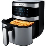 Steba HF 8000 Family, Friggitrice ad aria calda accaio/Nero