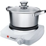 Steba Piano cottura KF 15, Piastra riscaldante bianco