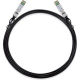 TP-Link TL-SM5220-3M cavo InfiniBand e in fibra ottica SFP+ DAC Nero Nero/Argento, 3 m, DAC, SFP+, SFP+
