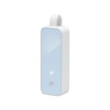 TP-Link UE200 scheda di rete e adattatore Ethernet 100 Mbit/s bianco, Cablato, USB, Ethernet, 100 Mbit/s, Blu, Bianco