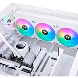 Thermaltake TH420 V2 Ultra EX ARGB Sync AIO Liquid Cooler - Snow Edition, Raffreddamento ad acqua bianco