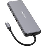 Verbatim 32153, CMH-13, Docking station grigio