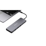 Verbatim 32153, CMH-13, Docking station grigio