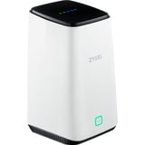 Zyxel FWA510 router wireless Multi-Gigabit Ethernet Banda tripla (2.4 GHz/5 GHz/5 GHz) 5G Nero, Bianco, Router WIRELESS LTE Wi-Fi 6 (802.11ax), Banda tripla (2.4 GHz/5 GHz/5 GHz), Collegamento ethernet LAN, 5G, Nero, Bianco, Router da tavolo