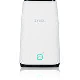 Zyxel FWA510 router wireless Multi-Gigabit Ethernet Banda tripla (2.4 GHz/5 GHz/5 GHz) 5G Nero, Bianco, Router WIRELESS LTE Wi-Fi 6 (802.11ax), Banda tripla (2.4 GHz/5 GHz/5 GHz), Collegamento ethernet LAN, 5G, Nero, Bianco, Router da tavolo