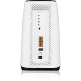 Zyxel FWA510 router wireless Multi-Gigabit Ethernet Banda tripla (2.4 GHz/5 GHz/5 GHz) 5G Nero, Bianco, Router WIRELESS LTE Wi-Fi 6 (802.11ax), Banda tripla (2.4 GHz/5 GHz/5 GHz), Collegamento ethernet LAN, 5G, Nero, Bianco, Router da tavolo