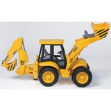bruder JCB 4CX Backhoe loader veicolo giocattolo, Veicolo modello 3 anno/i, ABS sintetico, Nero, Giallo