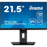 iiyama XUB2292HSU-B6, Monitor LED Nero (opaco)