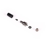 Alphacool Montaggio Core Push 25mm M3/M4/UNC 6-32 Set 4x Nero/Argento