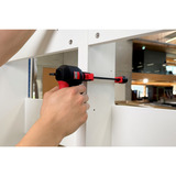 BESSEY Morsetto a una mano con manico girevole M Nero/Rosso