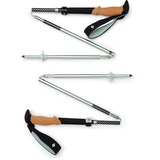 Black Diamond Bastoni da trekking Pursuit FLZ S/M, Attrezzature per il fitness Nero/Verde